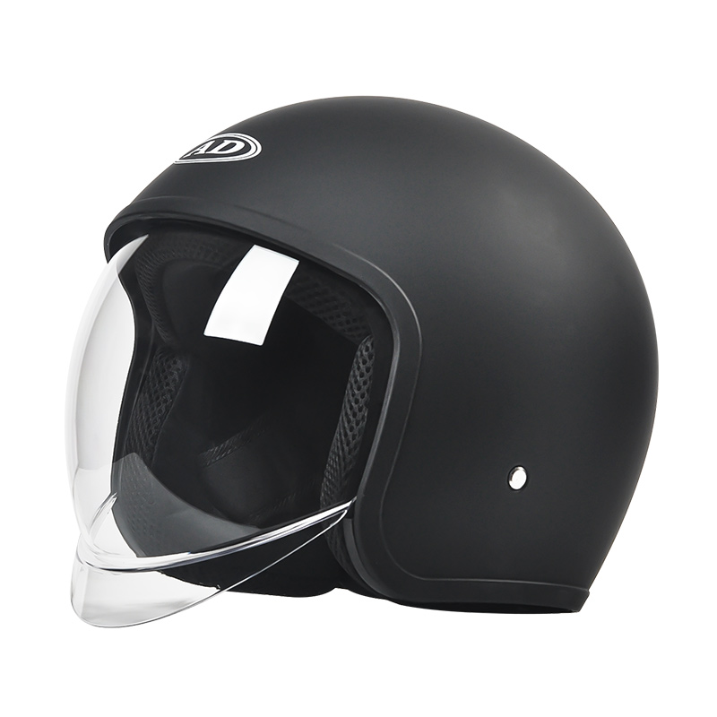FG05 Retro เปิดหน้าหมวกกันน็อครถจักรยานยนต์ Double Visors หมวกกันน็อควิบาก